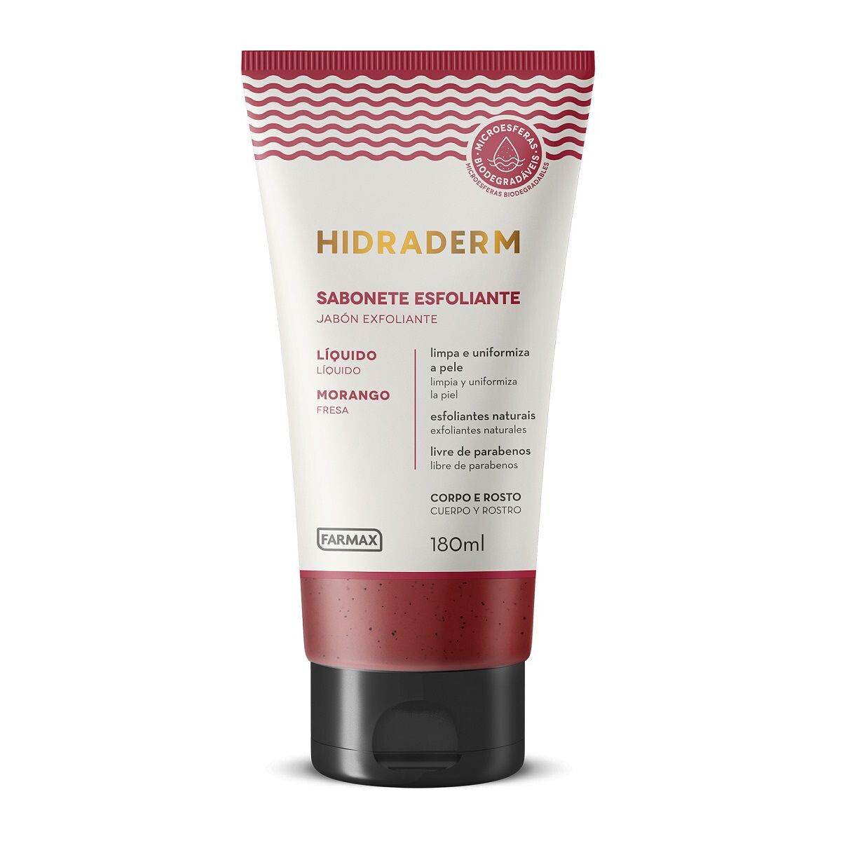 HIDRADERM JABON LIQ. EXFOLIANTE FRESA FR 