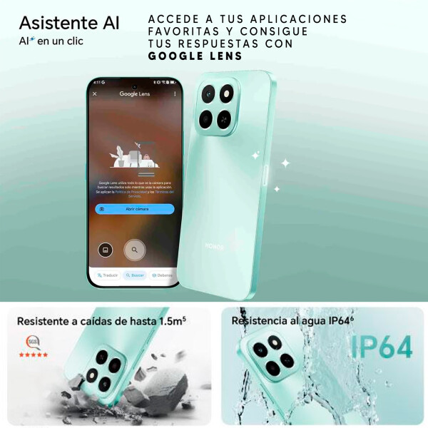 Honor X6c 6gb/256gb 4g TURQUESA