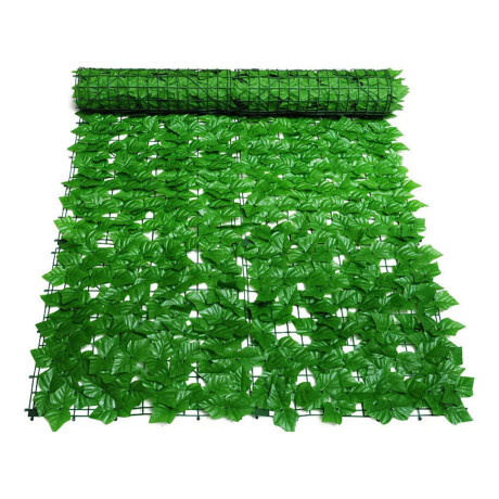 Enredadera Hojas Artificiales Por Rollo Decorativas P/jardín Verde