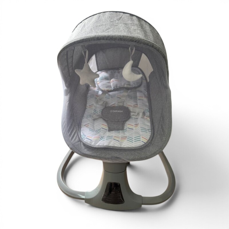 Mecedora DLX inteligente con apoyapiés, Bluetooth, música y capota. Bebesit Mecedora DLX inteligente con apoyapiés, Bluetooth, música y capota. Bebesit
