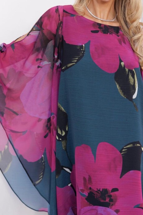 Vestido corto Maite Estampado