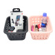 Set x2 Canasto grande 5,2 lts TRANSPARENTE