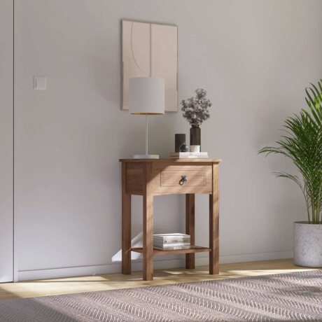 Mesa de luz Sommier Linea Mexicana Oscura