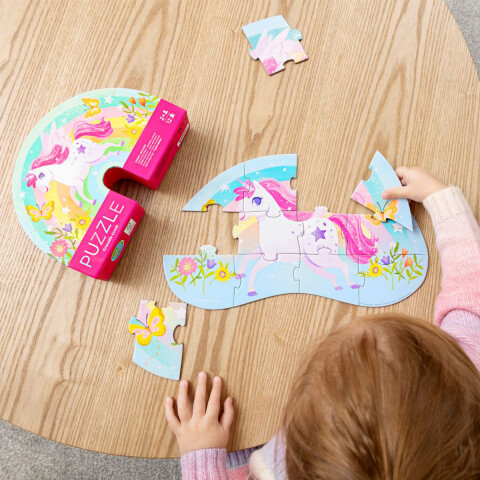 Puzzle Crocodile Creek 12 Piezas 20 x 30 cm Unicornio
