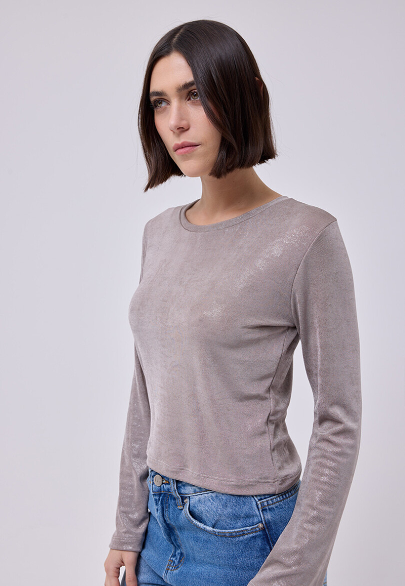 Remera Night Beige