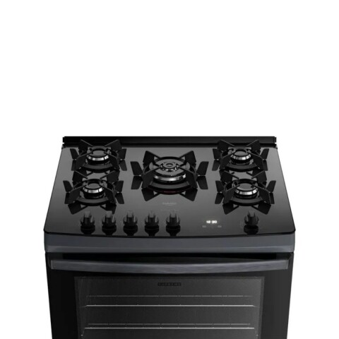 Cocina a Gas Dako Supreme Glass 5 Hornallas Titanio 1996 Cocina a Gas Dako Supreme Glass 5 Hornallas Titanio 1996