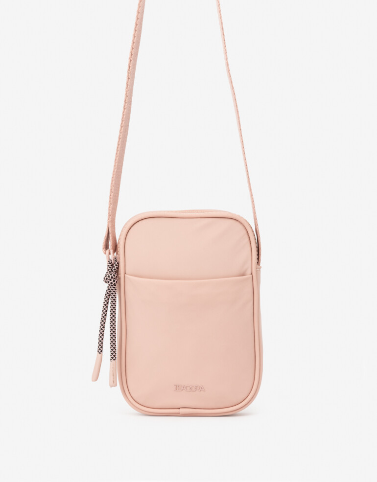 Complemento Marroquinería Nylon Pouch En Material Reciclado - Rosa Bebe