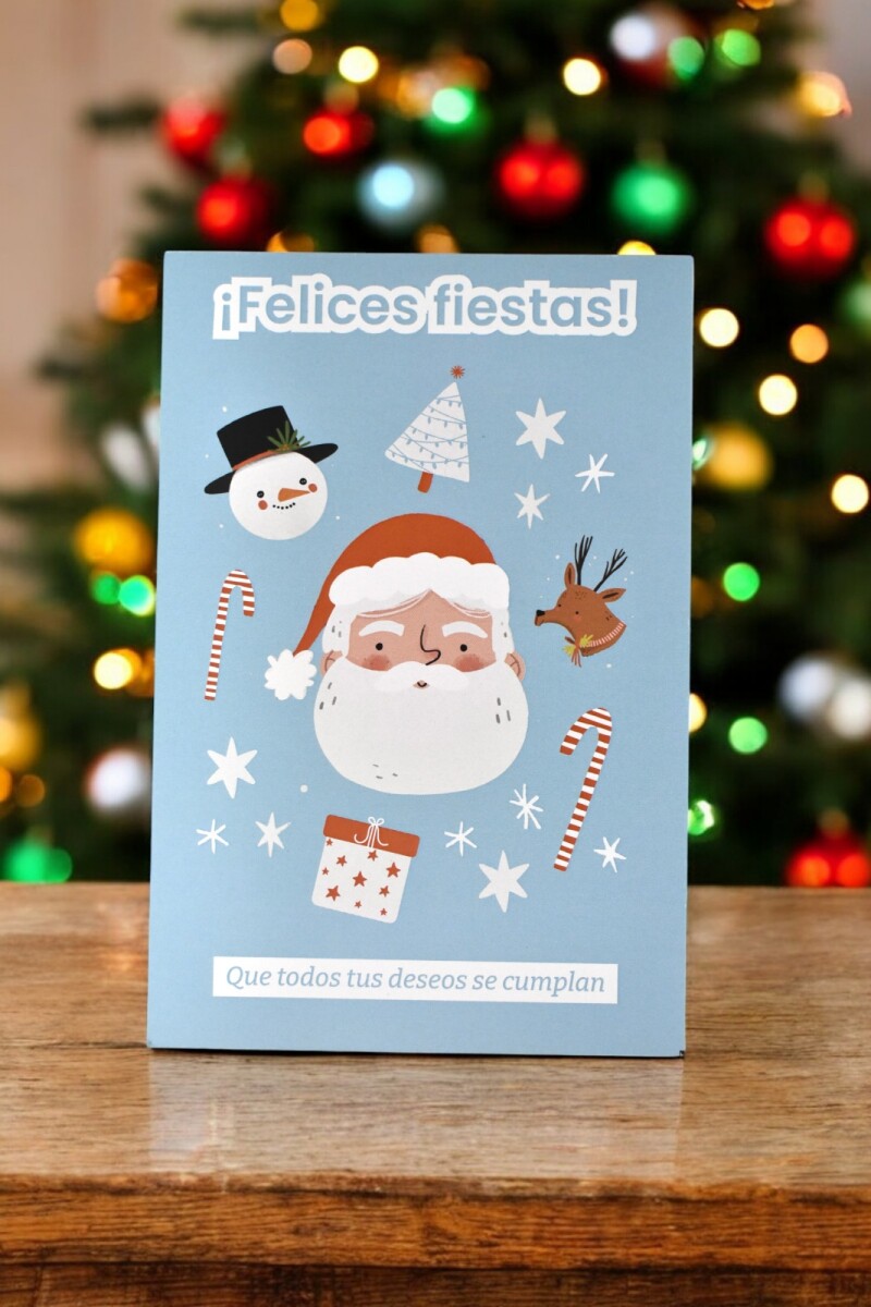 Tarjeta navidad 10x15 cm - DISEÑO 15 