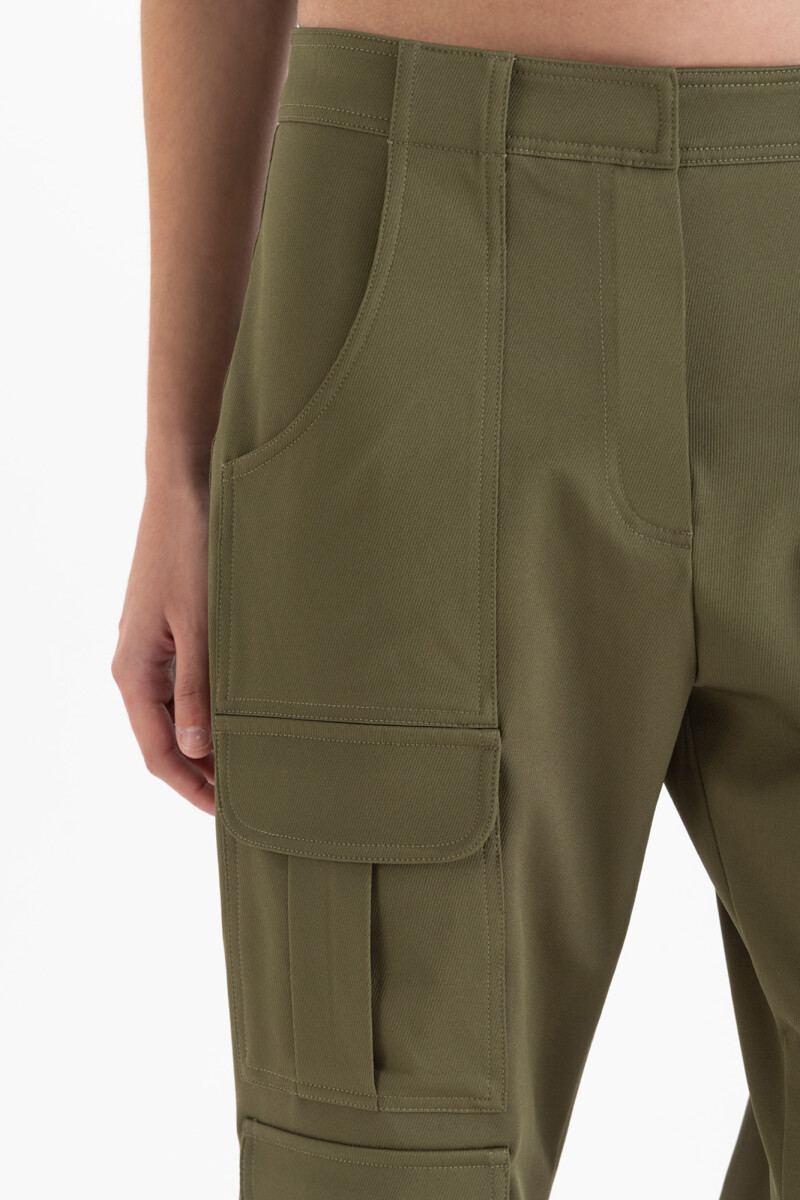 PANTALON JULIETA Verde Militar