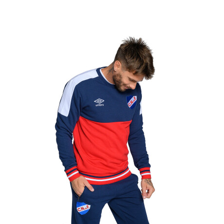 BUZO UMBRO CNdF PLAQUET Red/Navy/White