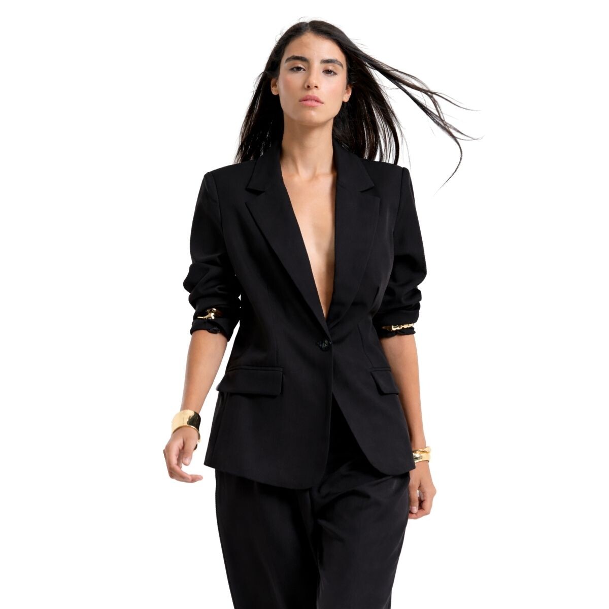 BLAZER OVER S-XL - NEGRO 