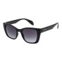 Lentes De Sol One Piece Cuadrado De Policarbonato Degradado/Negro