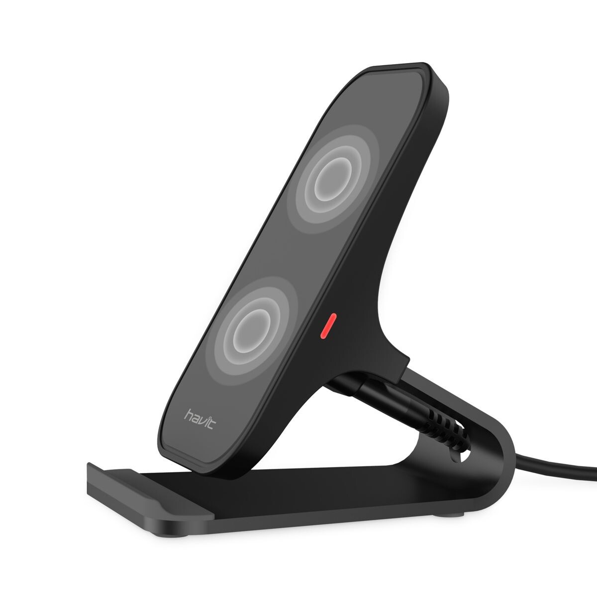 Cargador Inalámbrico Havit H330 Black/silver 