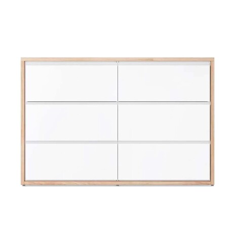 ROCKY 6 CAJONES MDF-Y-MADERA BLANCO CÓMODA KIDS 6C
