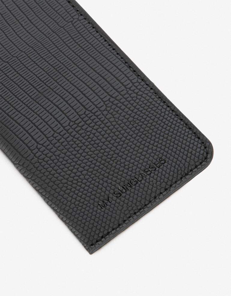 Estuches Anteojos PU Estuche Para Anteojos - Negro