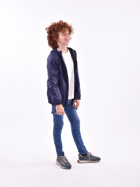 CAMPERA RAIN AZUL OSCURO
