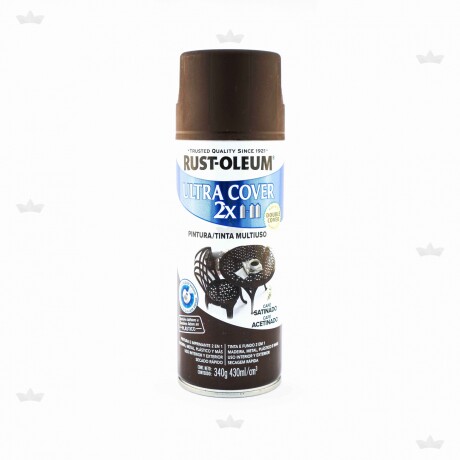 AEROSOL ULTRA COVER 2X CAFE SATINADO- 340 GR. N/A