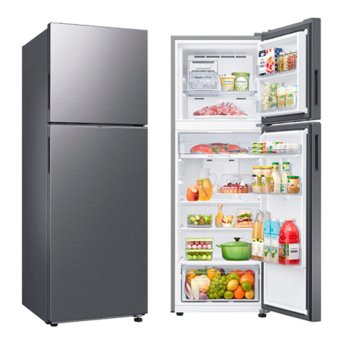 REFRIGERADOR SAMSUNG RT 31 DG5620S9 -301L GRIS - Sin color 