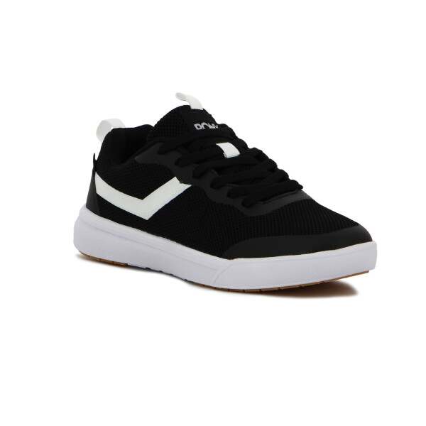 Pony Champion Hombre Superlight Casual - Black-wht Negro-blanco