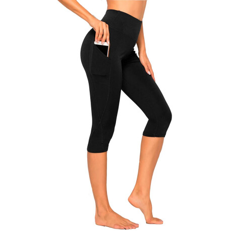 Set X3 Calzas Deportiva Pescadora Legging Con Bolsillo Multicolor