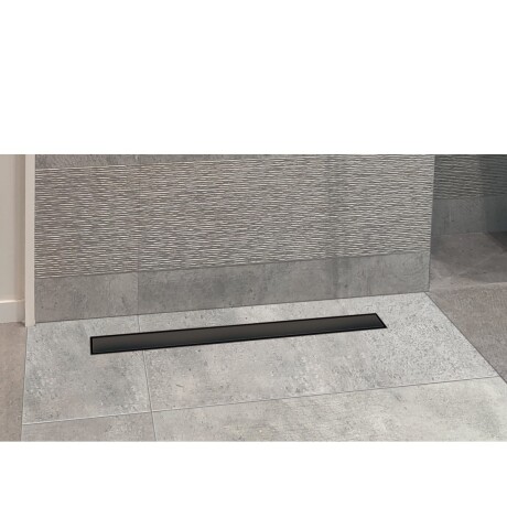 Desague para Ducha Aqua Lineal Negro Mate 90cm Desague para Ducha Aqua Lineal Negro Mate 90cm