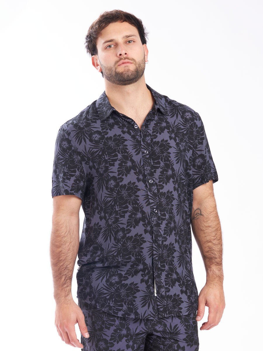 CAMISA BOLCA DIXIE - Navy 