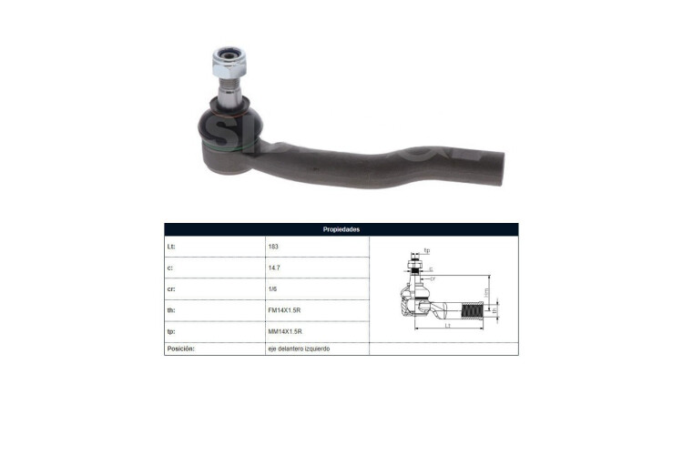 Puntero Nissan D23 - Frontier - Np300 15-25 Izq Puntero Nissan D23 - Frontier - Np300 15-25 Izq
