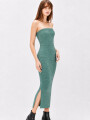 Vestido Runpia Verde Azulado