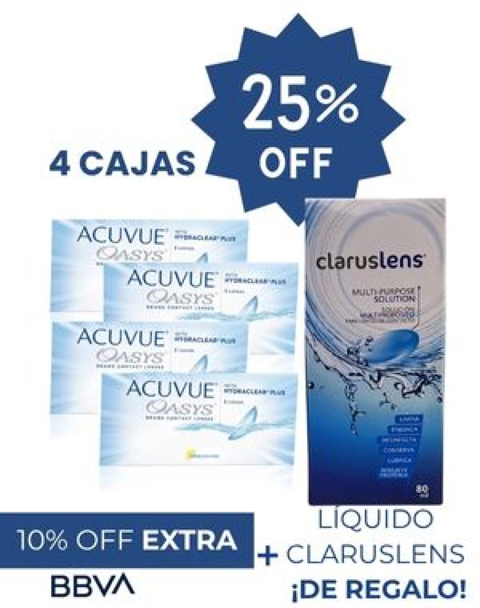 Promo 25% OFF Acuvue Oasys 