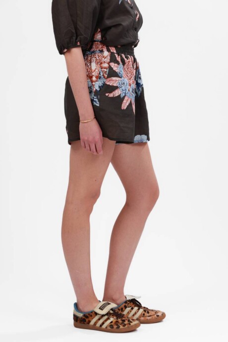 Pre Venta - Short Tiger Bloom Grey Pre Venta - Short Tiger Bloom Grey