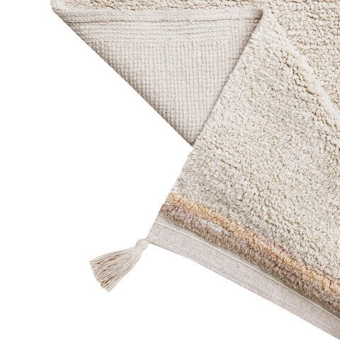 Alfombra lavable Bloom Natural XL