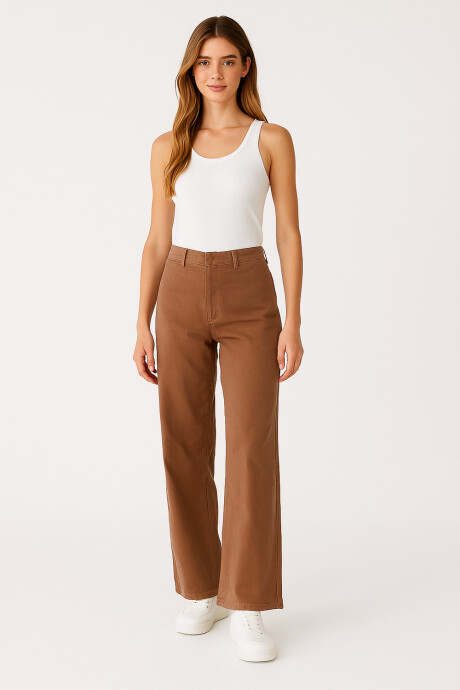 Pantalon Tirna Tostado