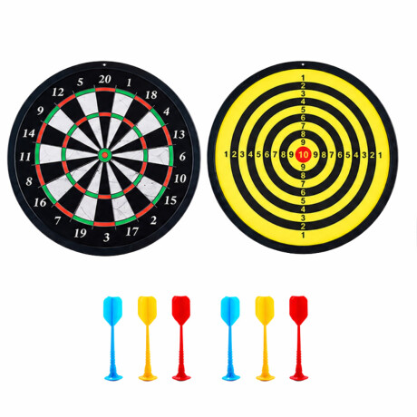 Juego Dardos Magnético Doble Cara 31cm 6 Dardos Niños Juego Dardos Magnético Doble Cara 31cm 6 Dardos Niños