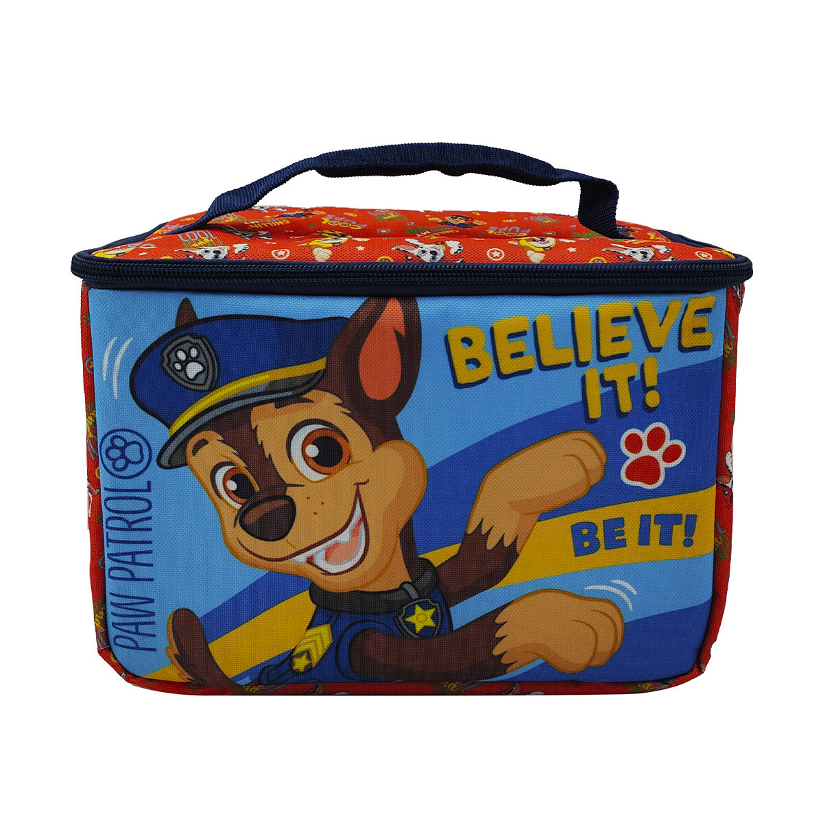 Lunchera Infantil Térmica Paw Patrol 22x16 CM - ROJO 