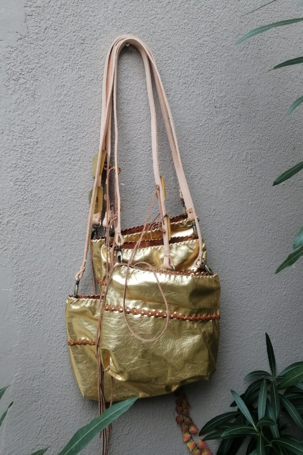 Jewel Envelope Bag Dorada