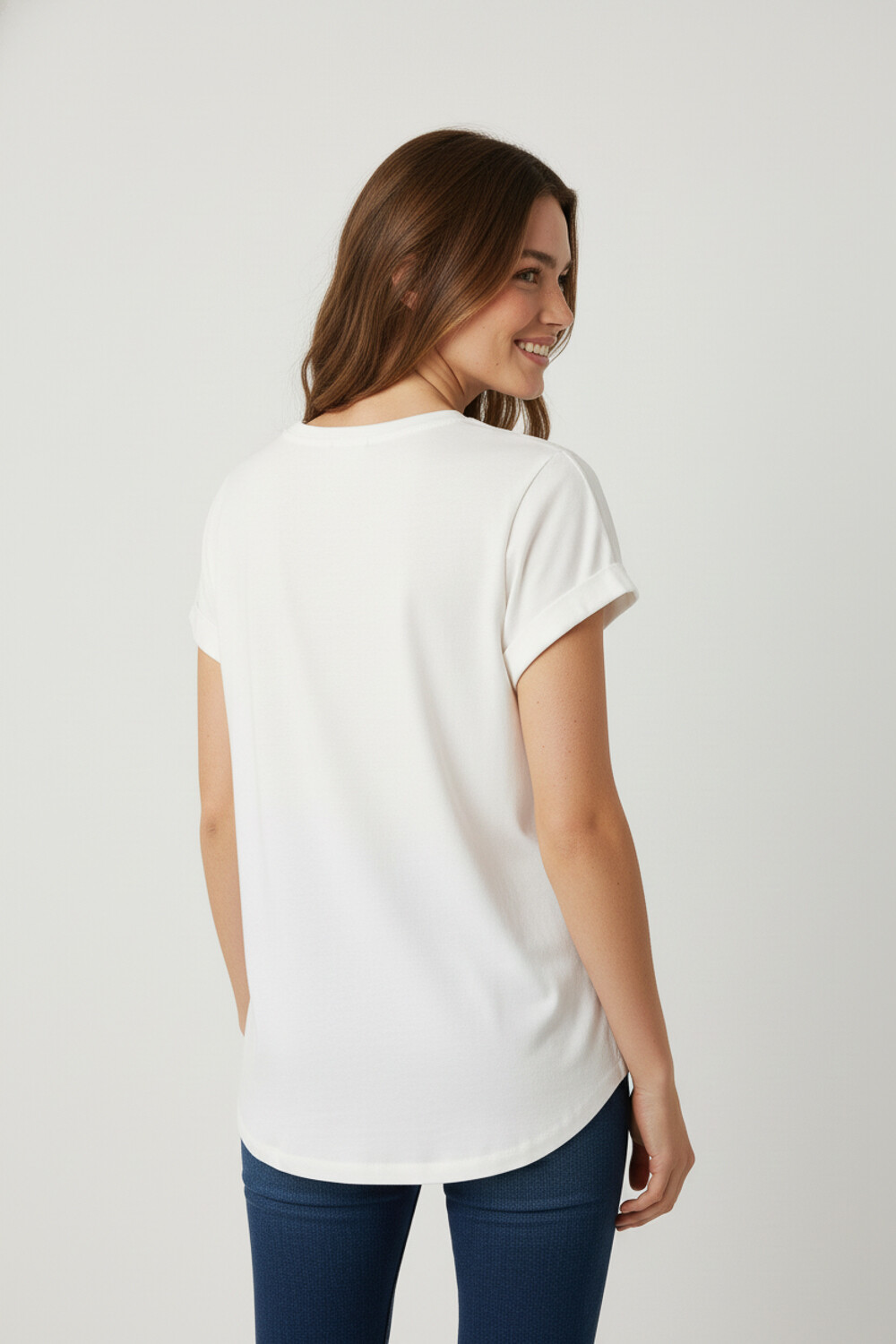 Remera Owais Marfil / Off White