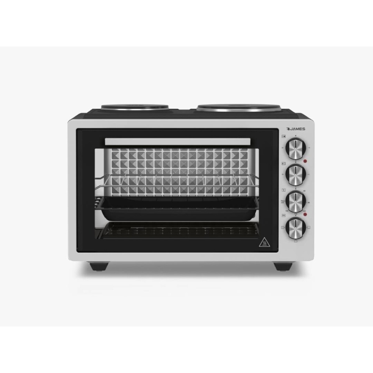 Horno Eléctrico JAMES HJIN 39Lts - Acero Inoxidable 