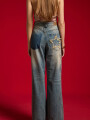 Pantalon Aery Azul Grisaceo