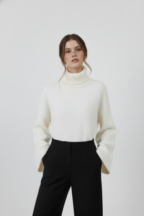 Sweater Enieria Marfil / Off White