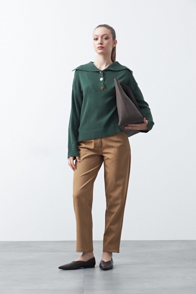 SWEATER APUS Verde Botella