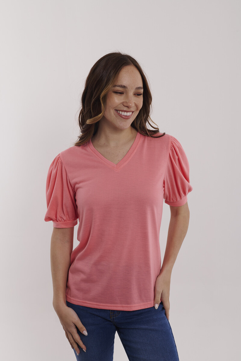 REMERA CORA ROSA