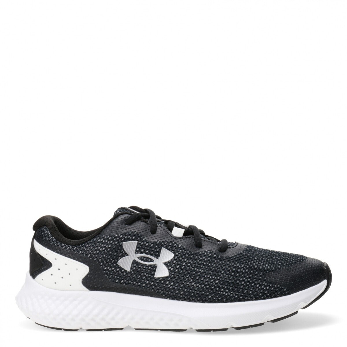 Championes de Hombre Under Armour Charged Rogue 3 Knit Under Armour - Negro - Blanco 