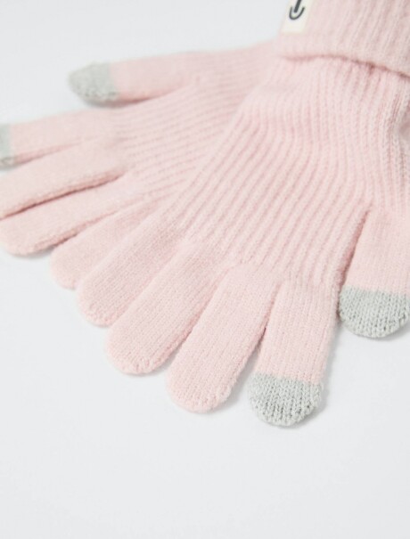 GUANTES INFANTILES ROSADO