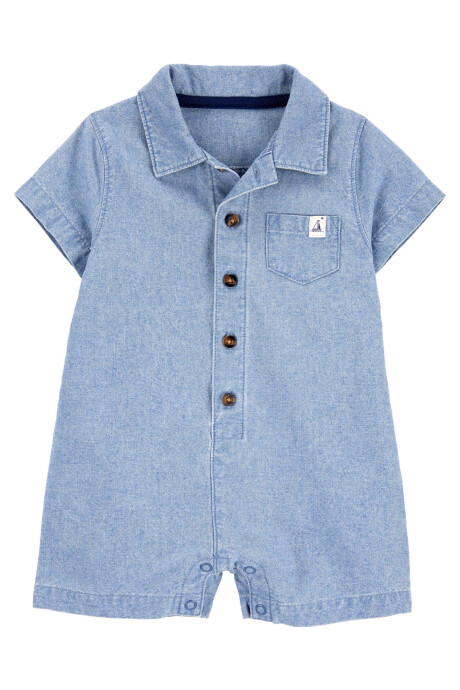 Monito corto de chambray Monito corto de chambray