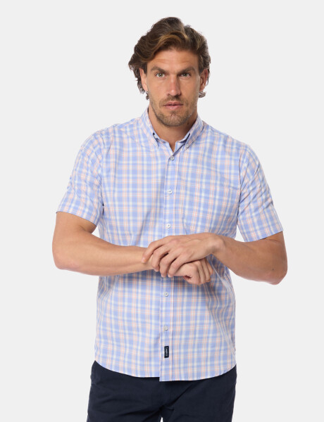 CAMISA SPORT A CUADROS Piedra