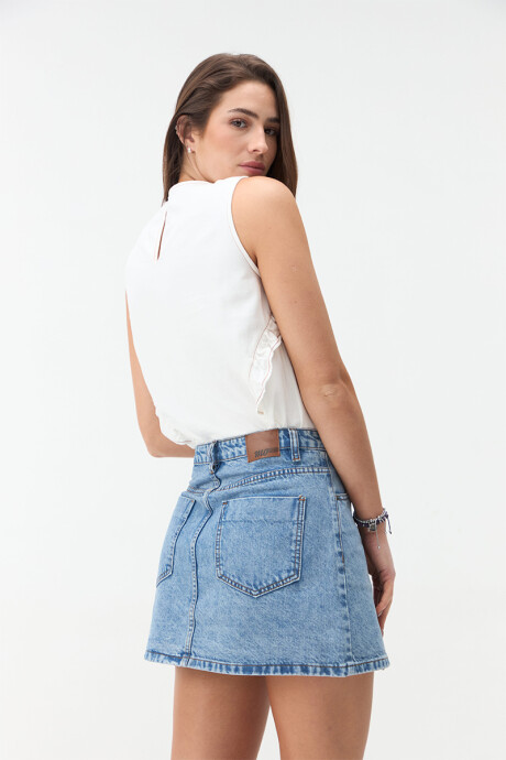 Falda Jen Azul
