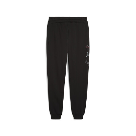 ESS LOGO LAB Exec.Sweatpants FL cl 68560401 Negro