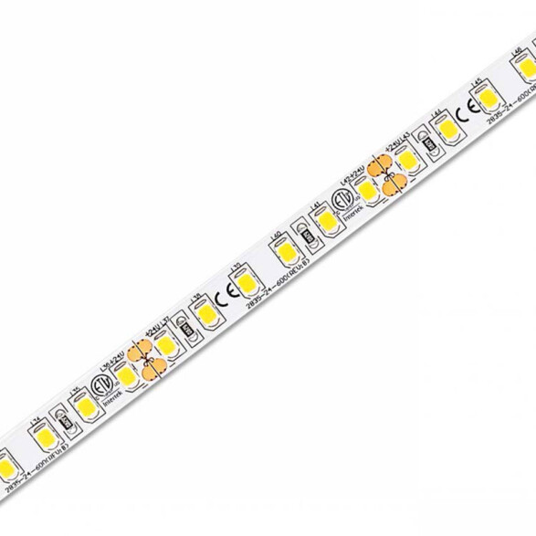 Cinta tira LED interior 5m 12V 72W fría ZU0756