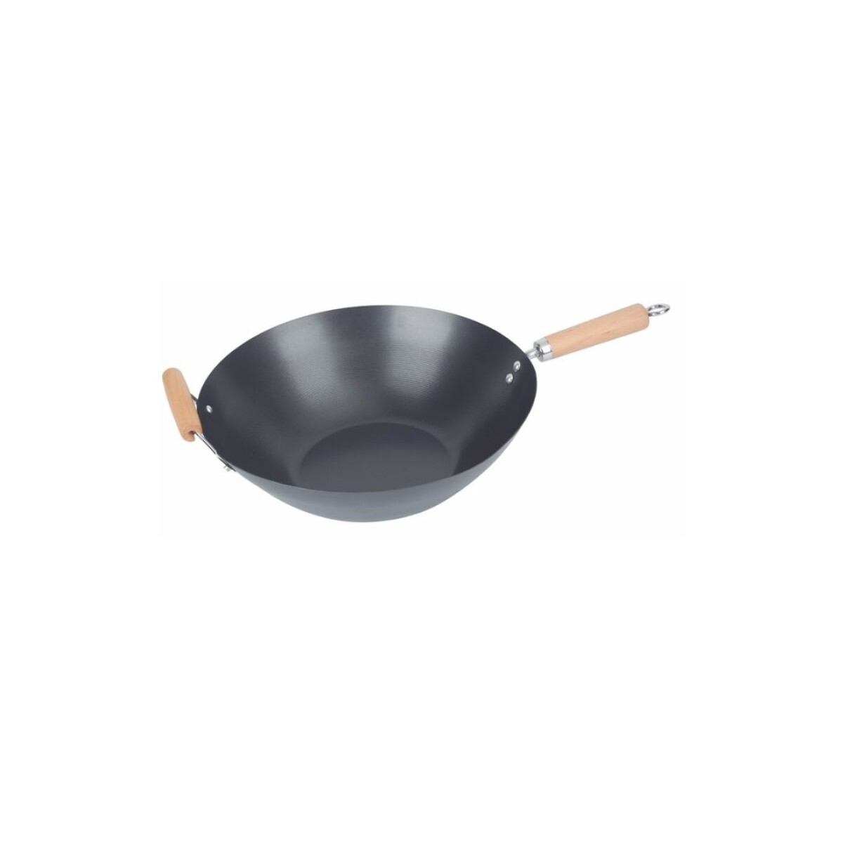 WOK CUORI CARBONE 35CM - Sin color 