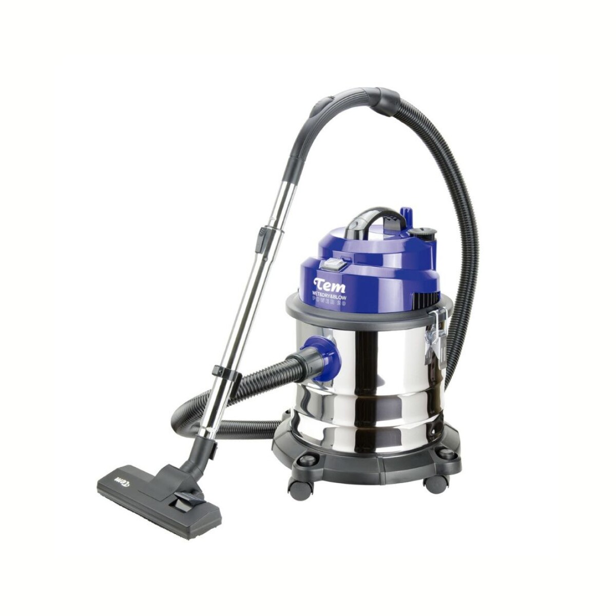 Aspiradora Polvo y Agua Azul 1200W - Modelo Z6008 - Tem 